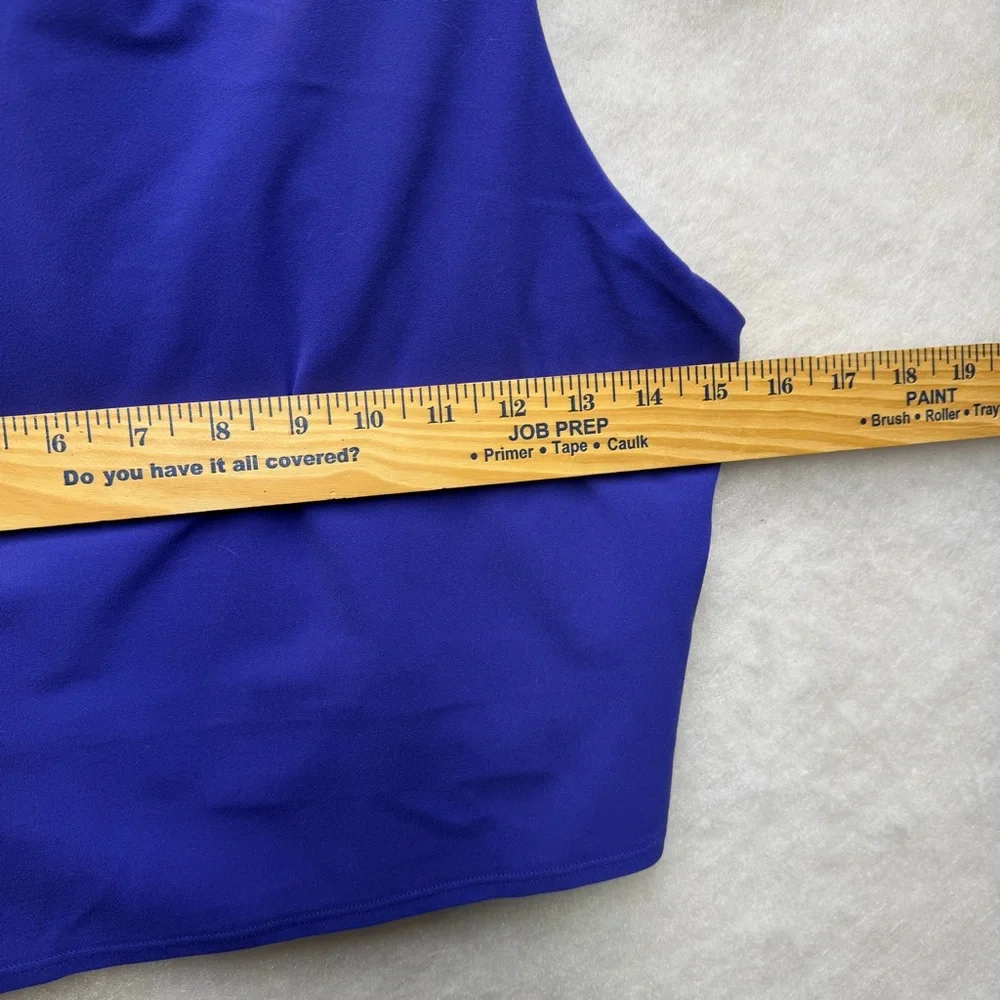 Athleta Conscious Crop Tank Top Built-In Bra Purple Women’s Size Large - Picture 5 of 6